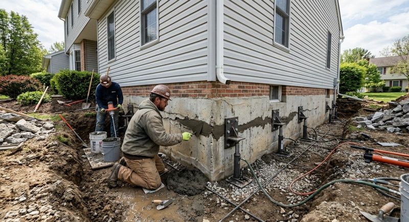Basement Foundation Repair in Elmont, NY