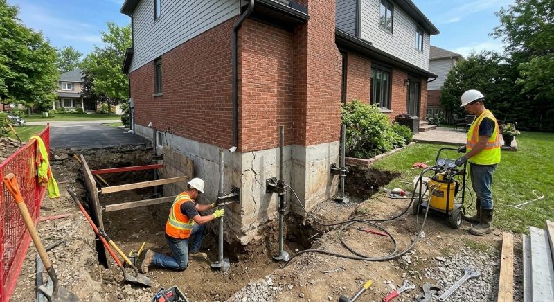 Basement Underpinning in Hackensack, NJ