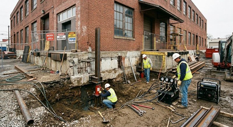 Building Foundation Repair in New Rochelle, NY