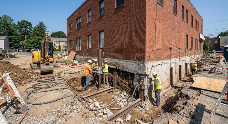 Building Foundation Repair in Queens County, NY