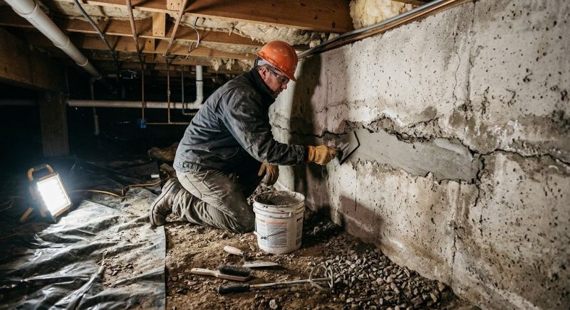 Concrete Foundation Repair in Ossining, NY