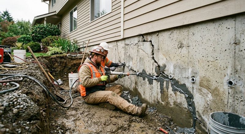Cracked Foundation Repair in Flushing, NY