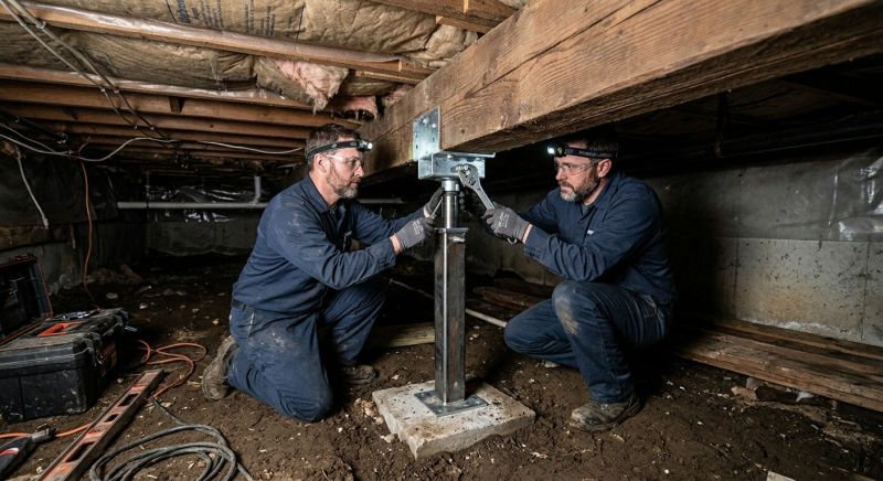 Crawlspace Foundation Repair in Chatham, NJ
