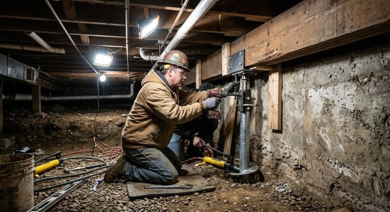 Crawlspace Foundation Repair in Garden City, NY
