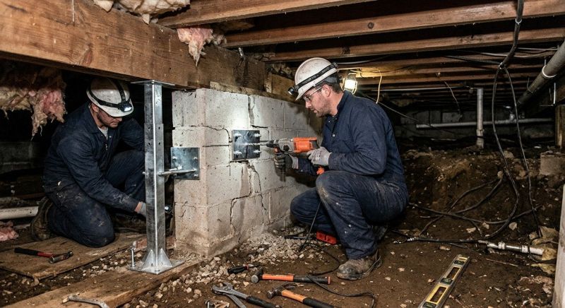 Crawlspace Foundation Repair in Morris County, NJ
