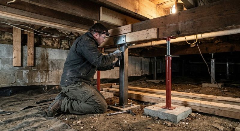 Crawlspace Structural Repair in Hackensack, NJ