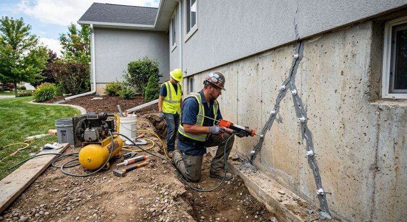Foundation Crack Repair in Belleville, NJ