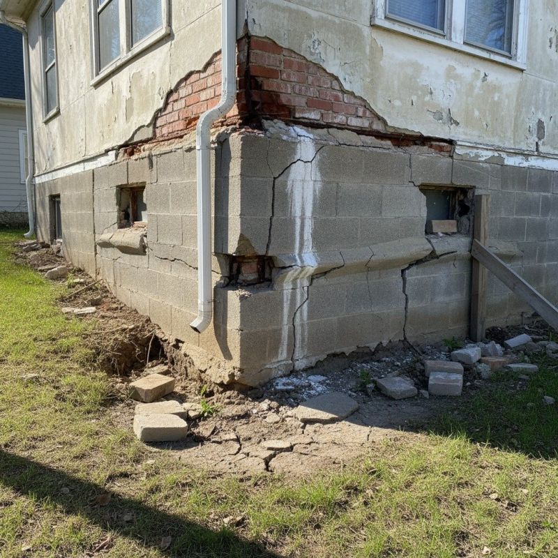 Foundation Crack Repair in Pequannock, NJ