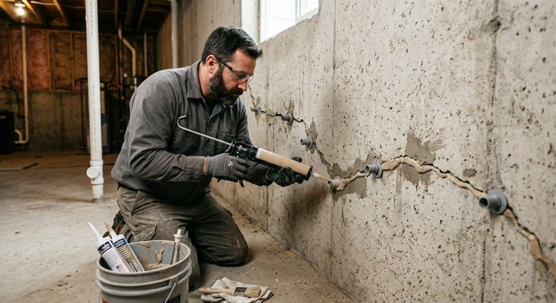 Foundation Cracks Repair in Hackensack, NJ