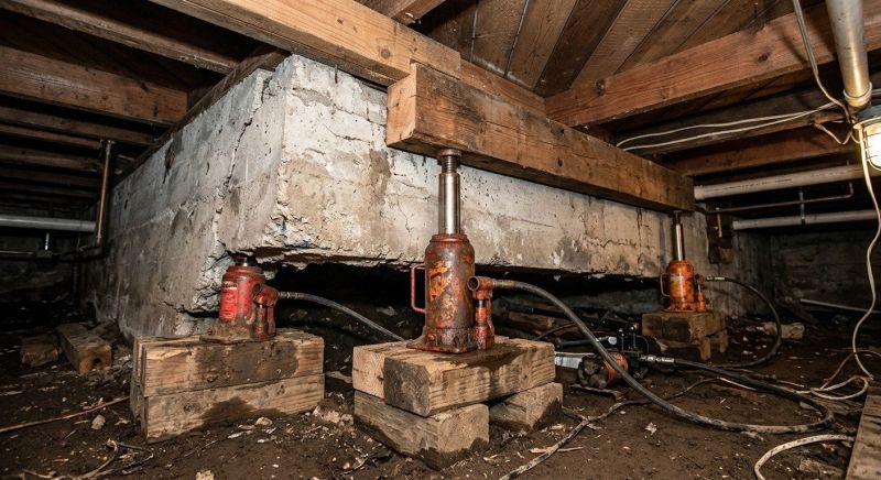 Foundation Jacking in Bellerose, NY