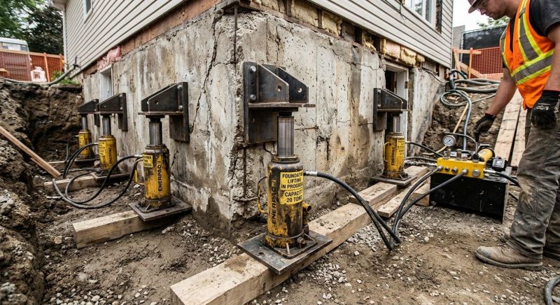 Foundation Jacking in Chatham, NJ