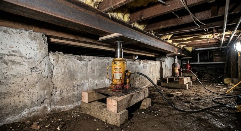 Foundation Jacking in East Orange, NJ