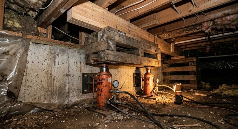 Foundation Jacking in Englewood, NJ