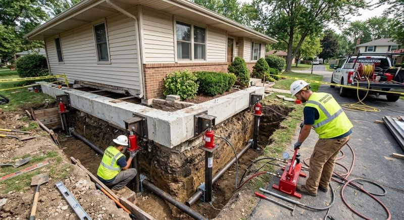 Foundation Jacking in Glen Head, NY