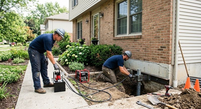 Foundation Jacking in Little Falls, NJ