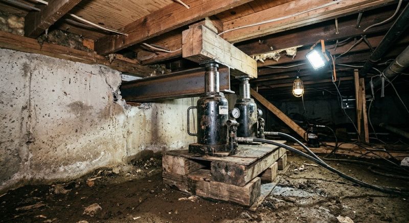 Foundation Jacking in New Hyde Park, NY