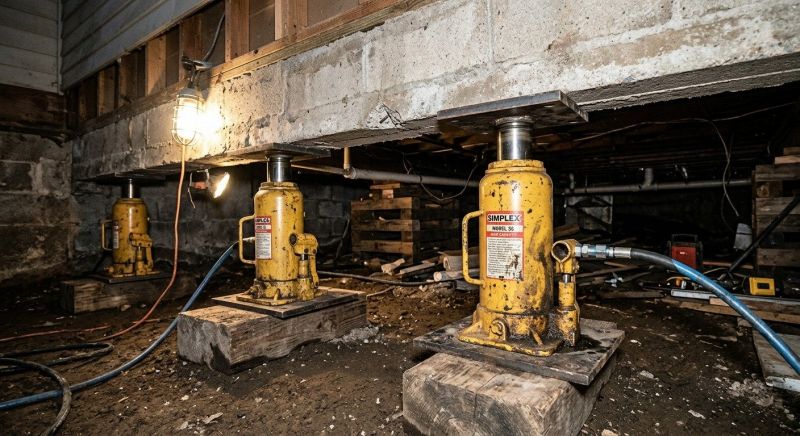 Foundation Jacking in Oakland Gardens, NY
