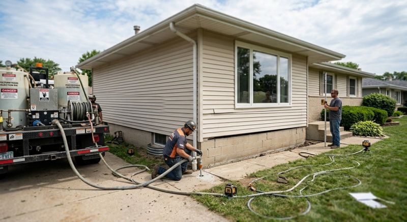 Foundation Lifting in Belleville, NJ