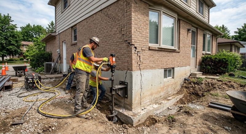 Foundation Lifting in Livingston, NJ