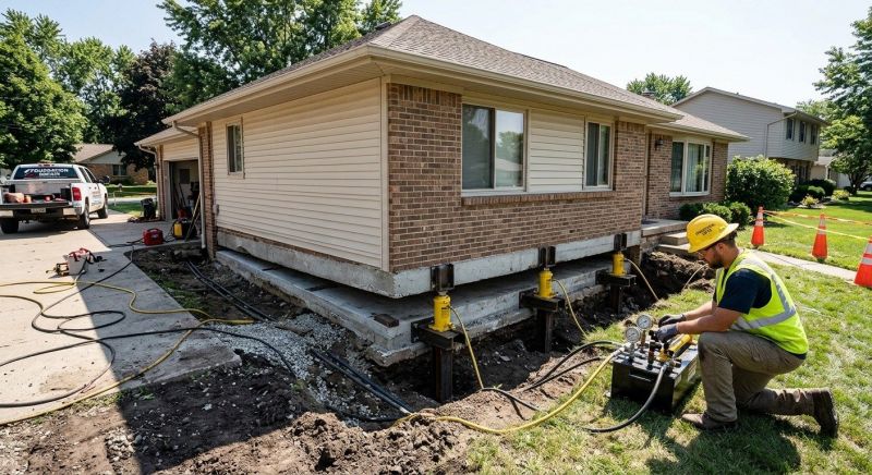 Foundation Lifting in Nanuet, NY