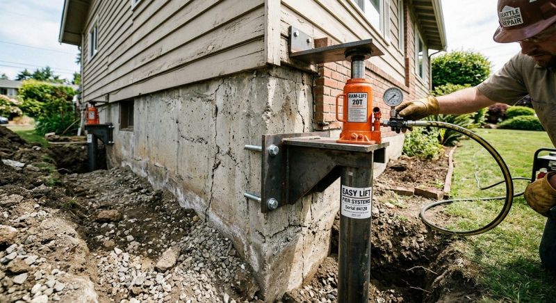 Foundation Lifting in New City, NY