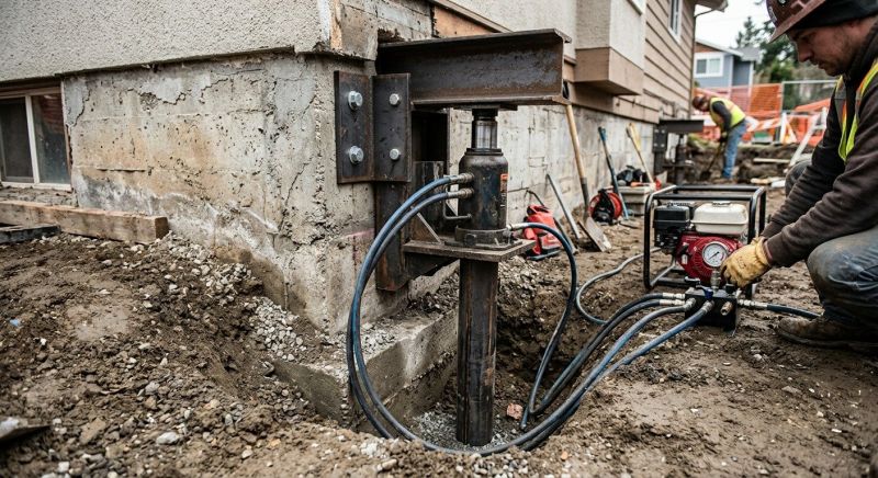 Foundation Lifting in New City, NY