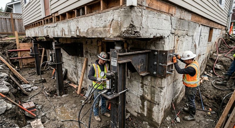 Foundation Lifting in Pelham, NY