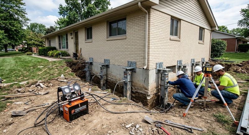Foundation Pier Leveling in Hackensack, NJ