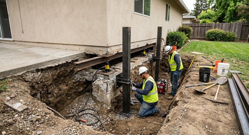 Foundation Pier Repair in Hackensack, NJ