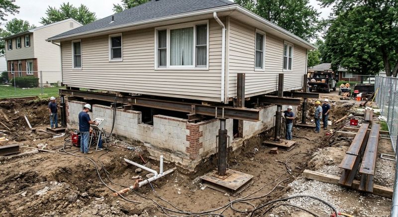 Foundation Raising in Far Rockaway, NY