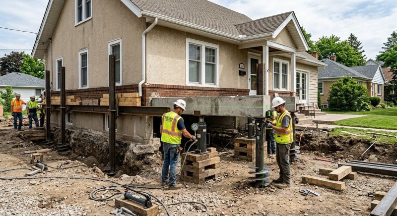 Foundation Releveling in Hackensack, NJ