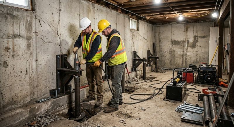 Foundation Stabilizing in Bergen County, NJ