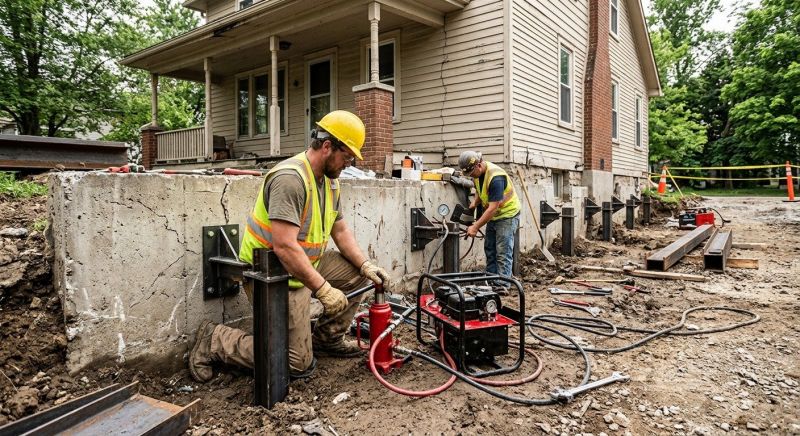 Foundation Stabilizing in Glen Rock, NJ