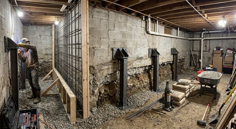 Foundation Stabilizing in Greenwich, CT