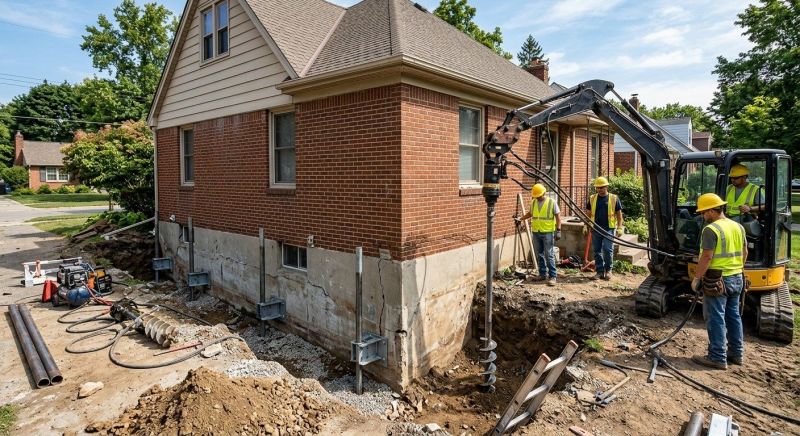 Foundation Stabilizing in Larchmont, NY