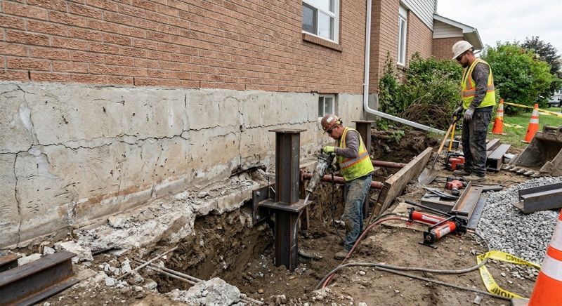 Foundation Structural Repair in Garden City, NY