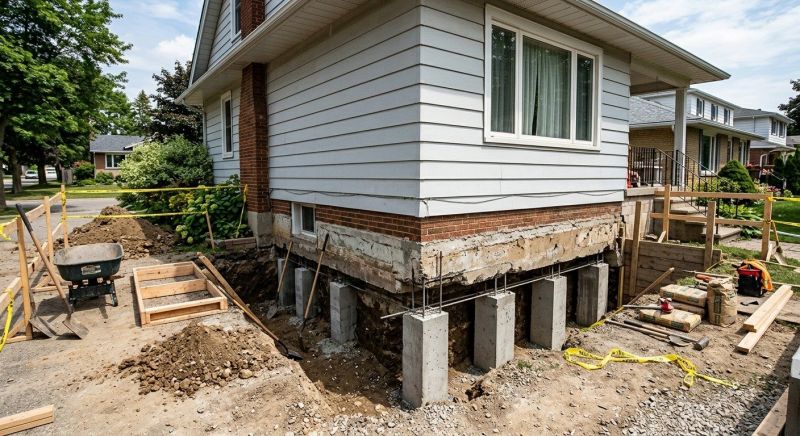 Foundation Underpinning in Hackensack, NJ