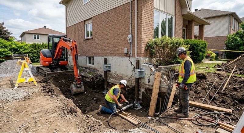 House Foundation Repair in Astoria, NY