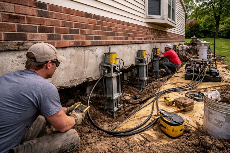 Settling Foundation Service in East Hanover, NJ