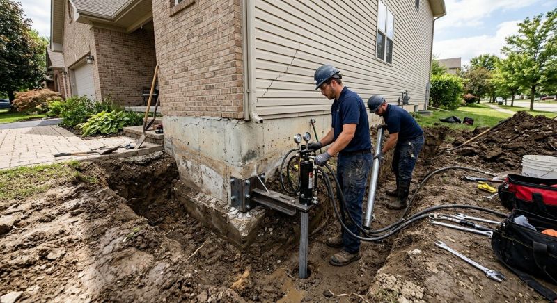 Settling Foundation Service in Hudson County, NJ