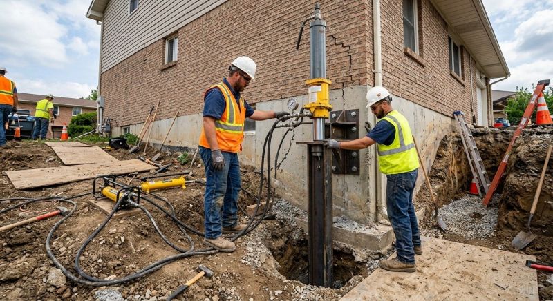 Settling Foundation Service in Nutley, NJ