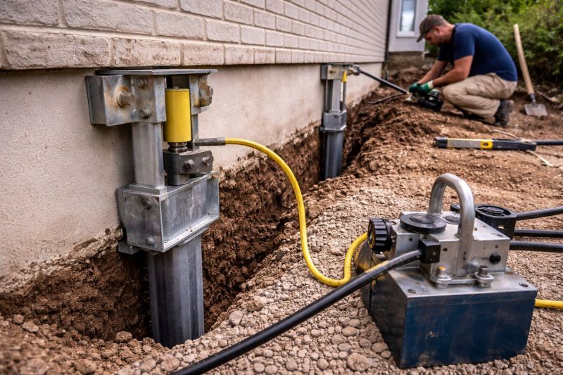 Sinking Foundation Repair in Florham Park, NJ