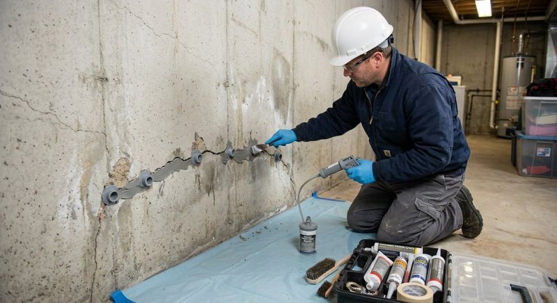 Structural Crack Repair in Hackensack, NJ
