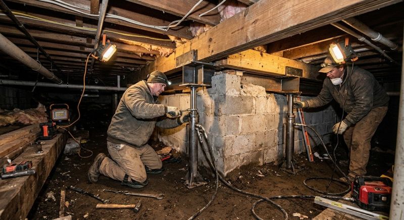 Structural Foundation Repair in Ardsley, NY