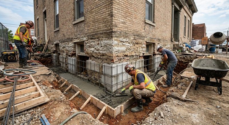 Structural Underpinning in Hackensack, NJ